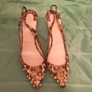 Slingback dress pumps